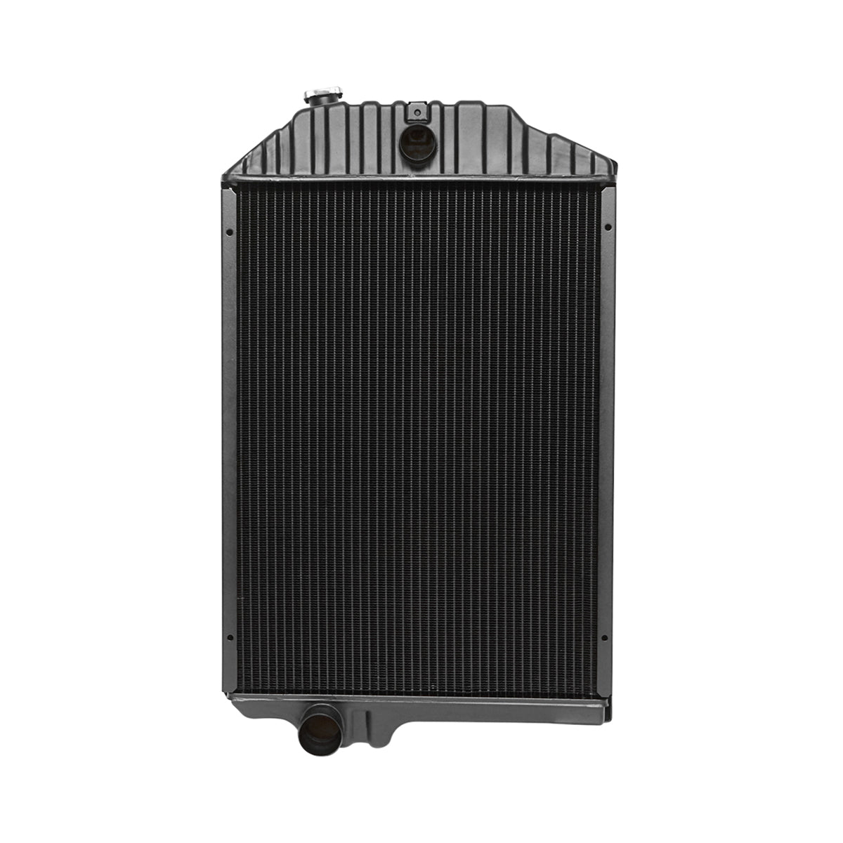 Water cooling radiator with 5 rows of cells for John Deere OEM code AR95802, RE21893, RE38664 Breckner Germany